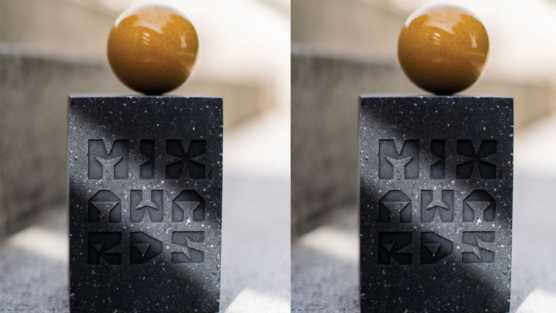 MASS Concrete Create Trophies From Recycled Aggregate For Mix Awards